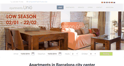 Desktop Screenshot of apartmentsunio.com